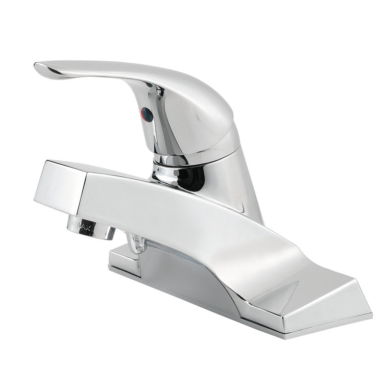 Robinet de salle de bain central à
