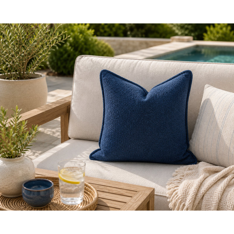 Pillow Alicante Coral, Square 20"H x 20"W, Purple