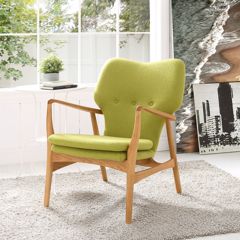 Méridienne Modway Heed, Bouleau / Vert