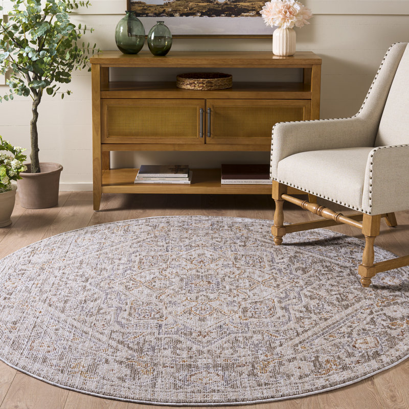Tapis d'intérieur performance Martha Martha 110, Rond 6 pi 3 po