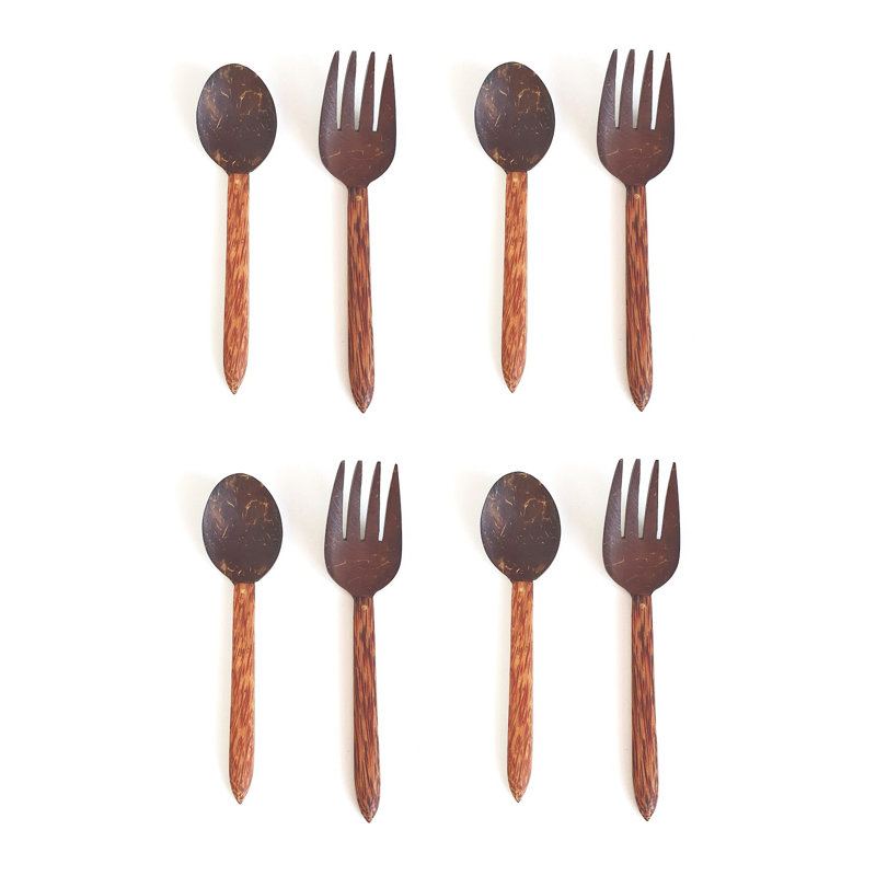 Ensemble de couverts 8 pièces Hybrid, service pour 4