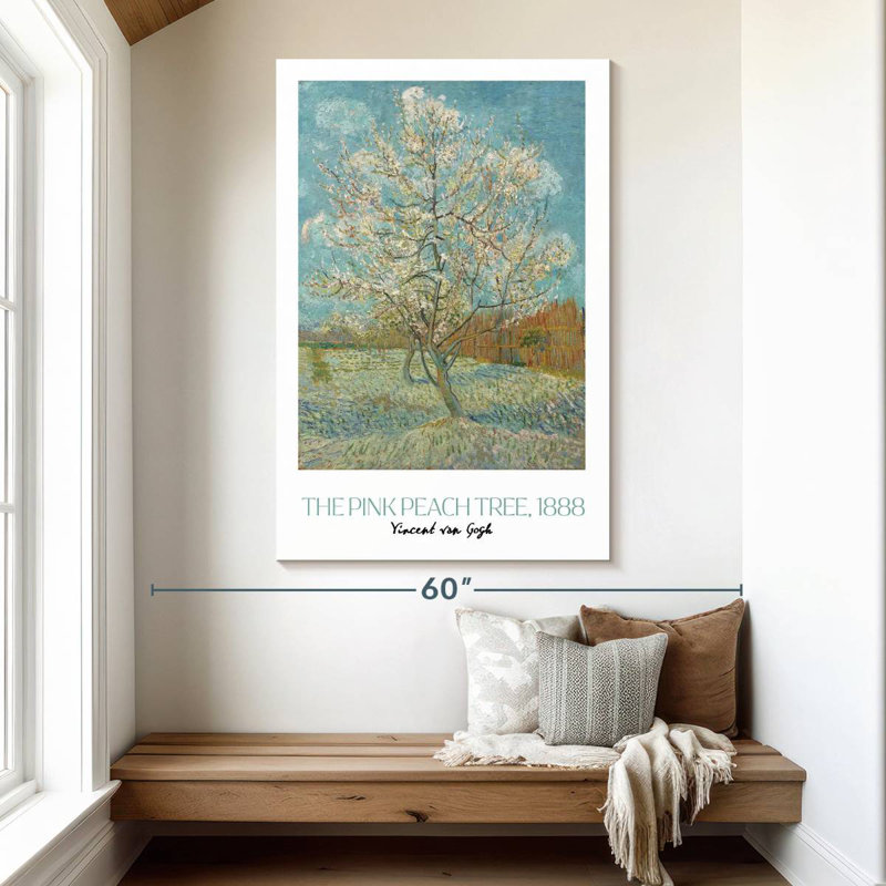Affiche de l'exposition The Peach Tree Van Gogh, H 51 po x l 34 po