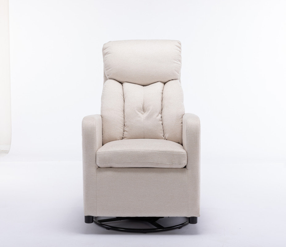 Latitude Run Swivel Accent Chairs Armchairs Spinning Chair Linen