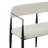 Malik Upholstered Loveseat Sofa With Iron Frame-2098873893-2098873892