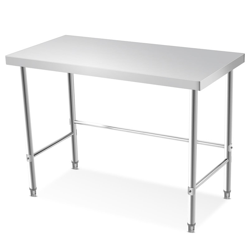 Stainless Steel Work Table, 35" H x 48" W x 24" D