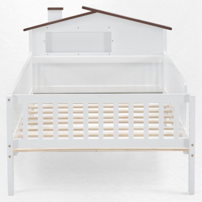 Lit plateforme en bois avec lumière DEL, Simple