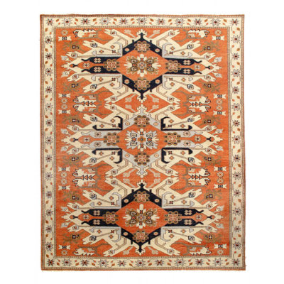 Jakeria One-of-a-Kind 10'1'' X 7'11'' Hand Knotted Area Rug