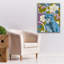  «Wow Kitty 2» par BigBadMullet, art mural sur toile, 26 po x 34 po