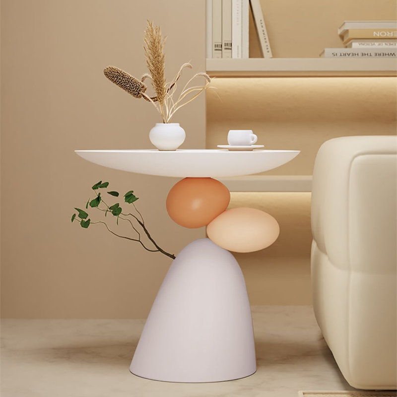 Table de bout en résine