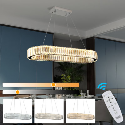 Coreopsis 1 - Light Crystal LED Chandelier