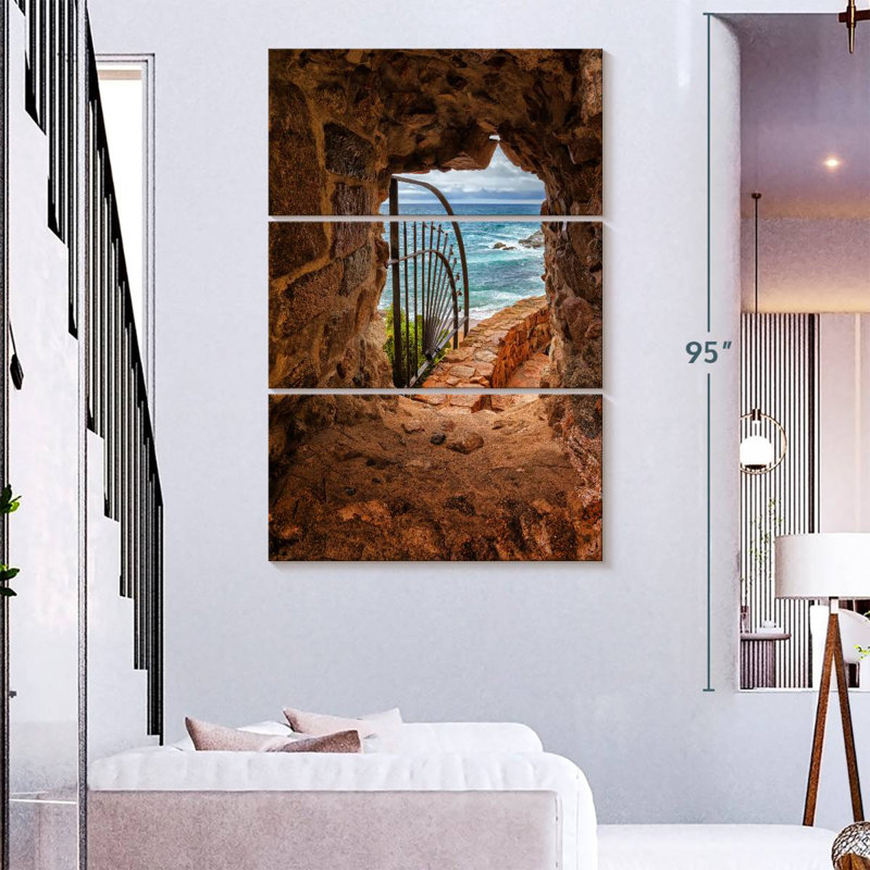 Gillard Medieval Tossa De Mar, 32" H x 20" W