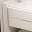 Cream style simple bathroom cabinet.-110944884