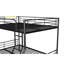 Full XL Over Queen Metal Bunk Bed with Trundle-1703953333
