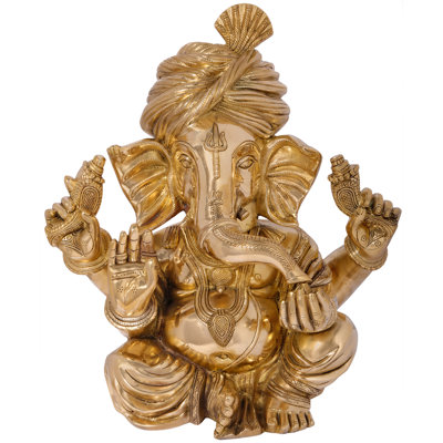Figurine Superfine The Royal Grandeur of Turbaned Ganesha