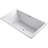 Underscore 60" x 32" Drop In Soaking Acrylic Bathtub-10978150-101430148