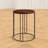 Abraxas Solid Wood Frame End Table