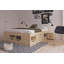 Chamarion Solid Wood Bed-40565897-40565902