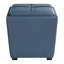 Repose-pieds de rangement carré en similicuir de 16,25 po Anick-1106703910