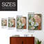 Bouquet Scatter II Framed Print - Solid Wood-629749055-629749052