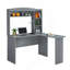 Bureau moderne en L avec huche