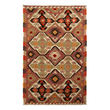 Hand Knotted Wool Area Rug