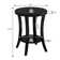 Dinh Round End Table with Shelf