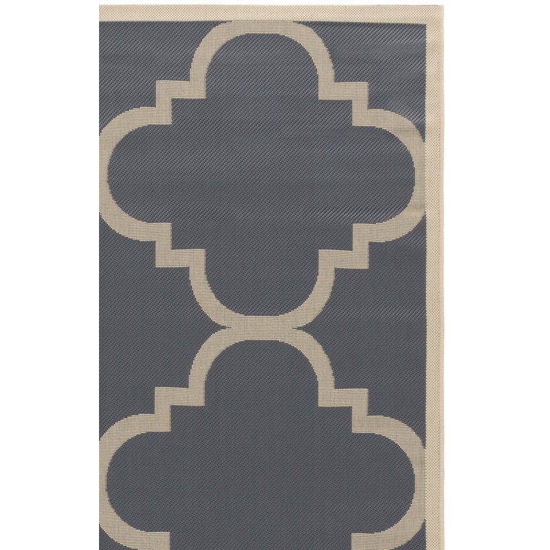 Herefordshire Performance Geometric Indoor/Outdoor Area Rug, Square 7'1