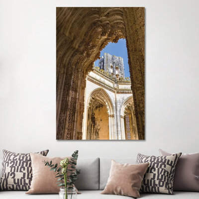 The Unfinished Chapels, Capelas Imperfeitas, In Typical Manueline Style. Lisboa, Portugal. by Martin Zwick - Wrapped Canvas Gallery-Wrapped Canvas Giclée