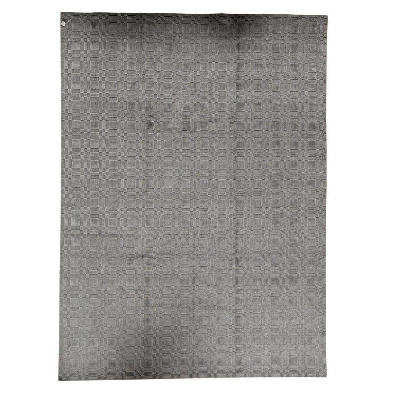 Hand Woven Cotton Geometric Area Rug