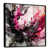 Toile avec cadre flottant noir