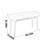 Walnut wood three-drawer desk-2086992249