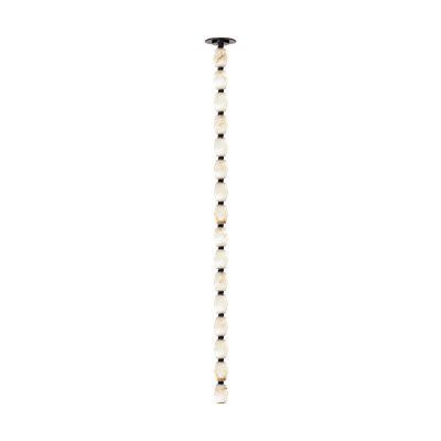 Sean Lavin Collier 48 Pendant in Bronze with Alabaster shade