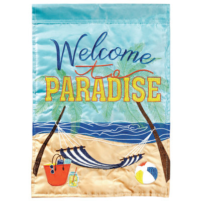 Ekaterena Double Sided 18'' H x 13'' W Nylon Garden Flag