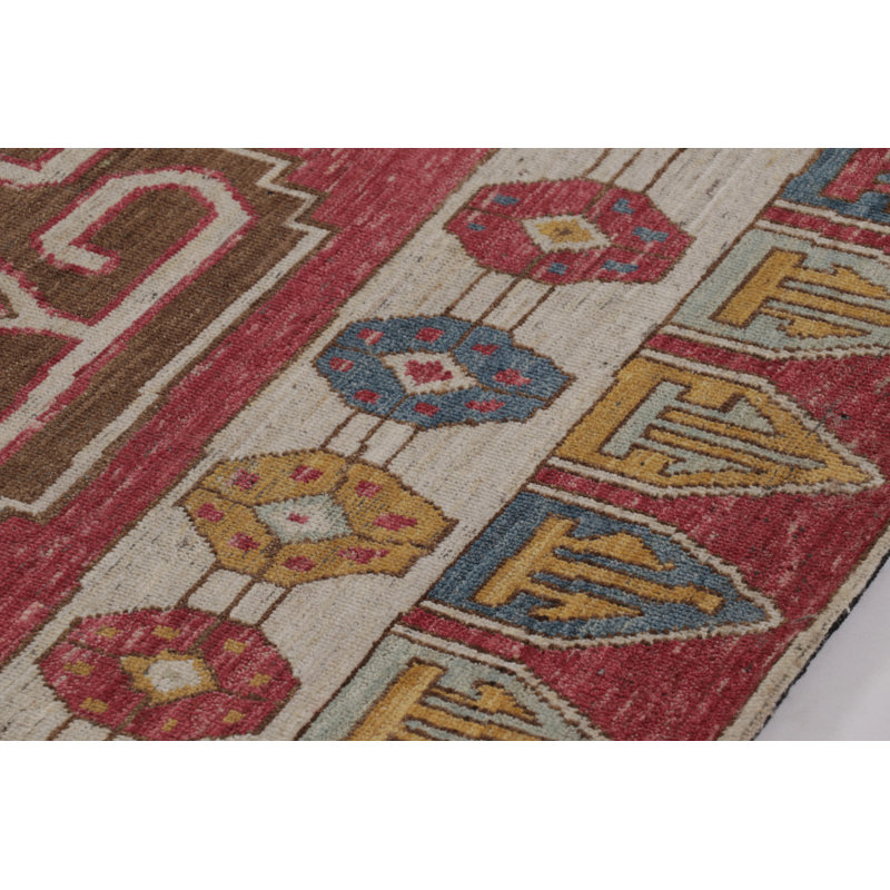 Burano One-of-a-Kind 3'7x10'4 Hand Knotted Area Rug
