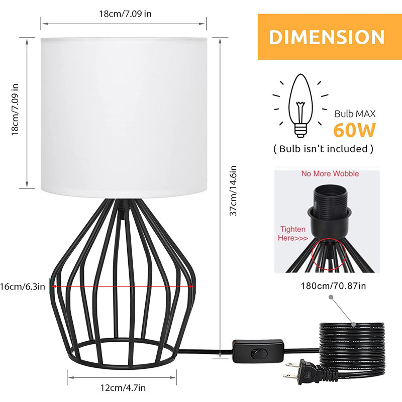 Dawan Metal Table Lamp
