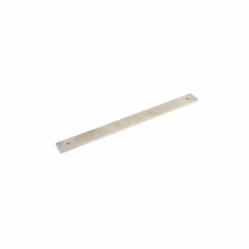 Schaub Vinci Contre-plaque pour poignée d'électroménager, H 13,75 po x l 1,25 po, Bronze blanc poli