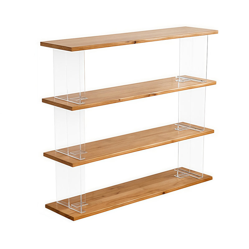 Une belle et grande bibliothèque, (4 Shelves) 47.20"H x 47.20"W x 11.80"D