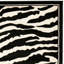Tapis noir / blanc Cidnee-19265739