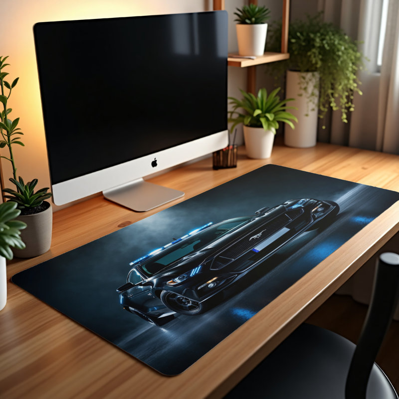 Polyester Desk Pad, 31.5x15.5