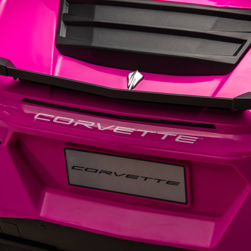 2 places 24V pour la Corvette C8 24V, Rose