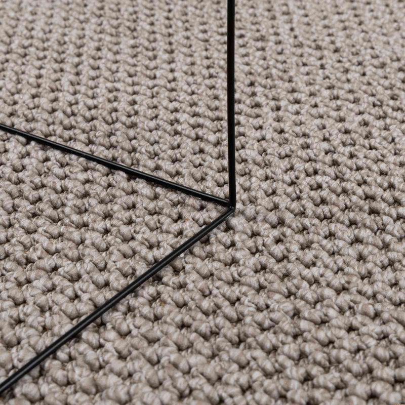Modern Indoor Rug, Rectangle 140 x 200 cm, Taupe