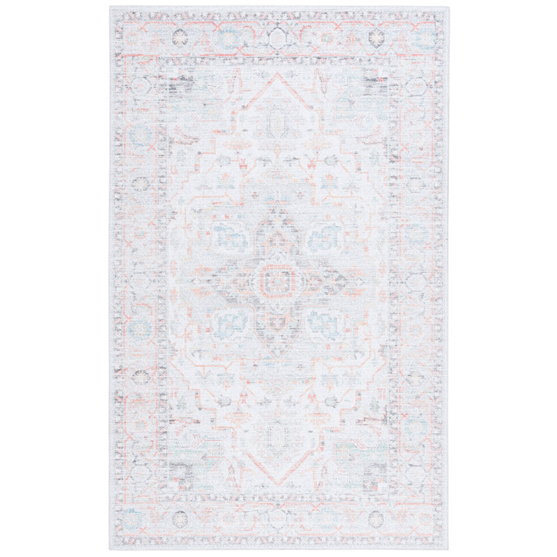 Farolt Performance Machine Washable Oriental Rug, Rectangle 9' x 12'