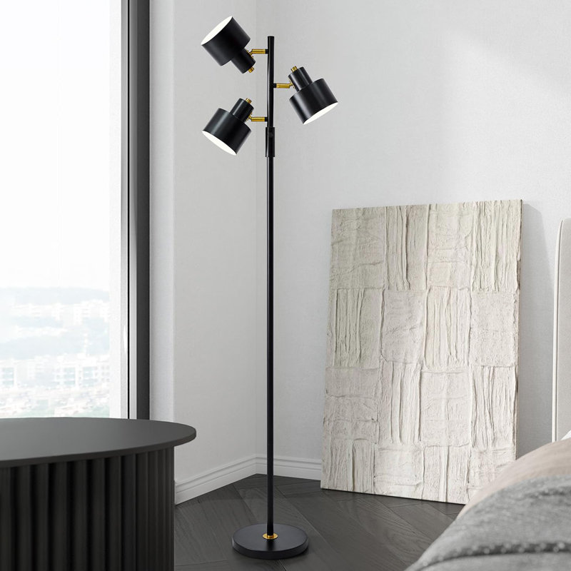 Floor Lamp, Noir, noir, noir, noir