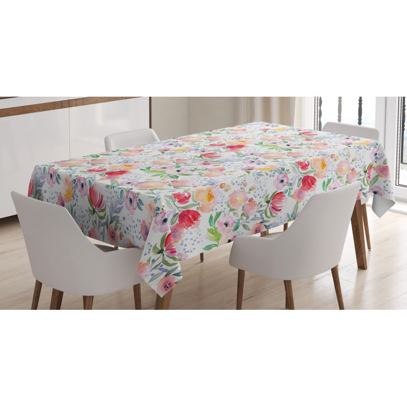 Dining Room Kitchen Tablecloth, 70" L x 52" W