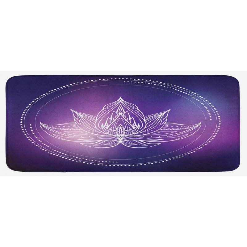 Eclectic Synthetic Kitchen Mat
