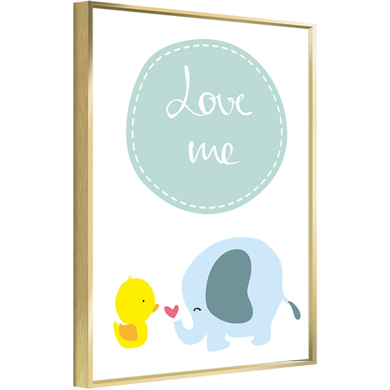 Art mural pour enfants, H 24 po x l 16 po x P 1,6 po