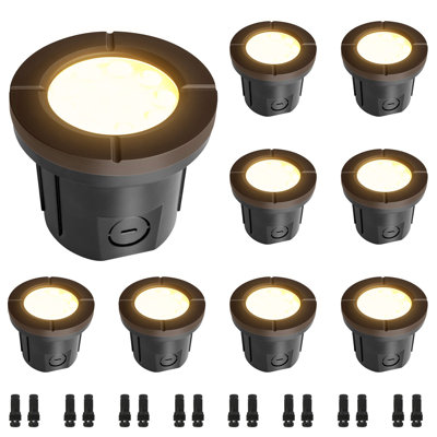 Puits en aluminium 8PK à basse tension intégré