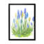 Blooming Blue Wildflowers - Peinture sur toile-105718213-105718214