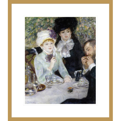 Après le déjeuner, Pierre-Auguste Renoir, impression giclée sur cadre