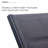 Outdoor Metal Chaise Lounge, 4 Level Adjustment Seat Back, Powder Coated Aluminum Frame